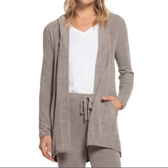 Barefoot Dreams Tops - BAREFOOT DREAMS Cozychic Ultra Lite Hooded Cardigan